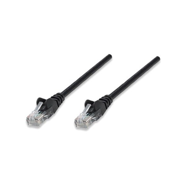Intellinet Network Solutions Cat5e UTP Network Patch Cable, 5 ft (1.5 m), Black 338387 - main