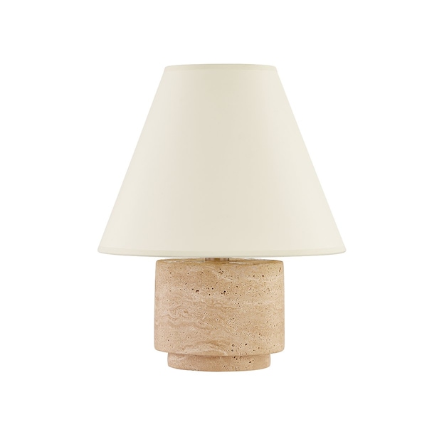 Troy Lighting Colin King X Bronte 1 Light Table Lamp 12 In. Patina Brass PTL8015-PBR - main