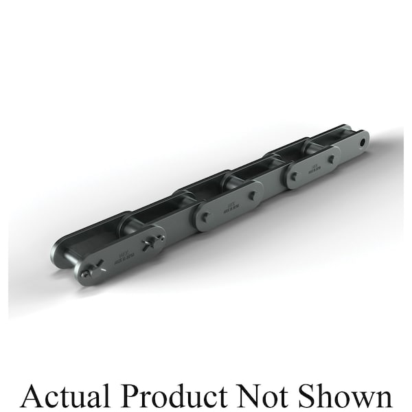 Hkk Chain HKK Double Pitch Riv Standard Conv, 50 ft OAL, 1.25P, .4 Dia x 3/8 W, .08 THK Plate, AS DC050R1B - main