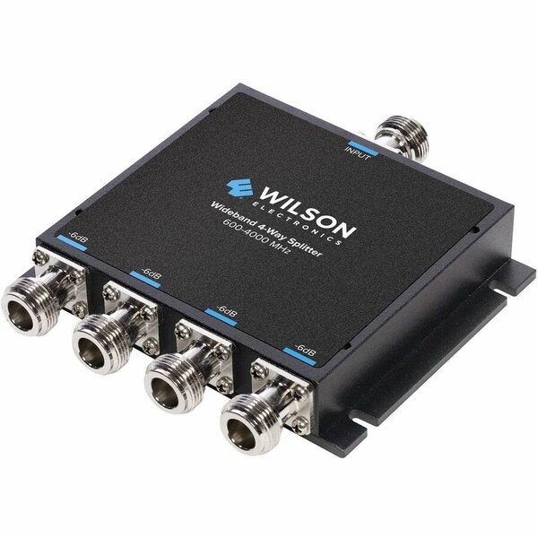 Wilsonpro Wilson Splitter 4-Way 600-4000 MHz - 4 GHz - 600 MHz to 4 GHz - 4-way 859117 - main