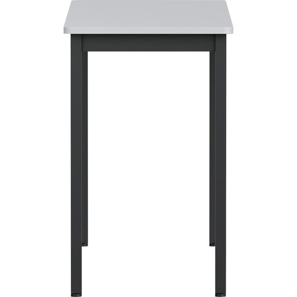 Lorell Utility Table, 500lb Capacity, 30" x 18.13" x 30", Gray LLR60752 - main