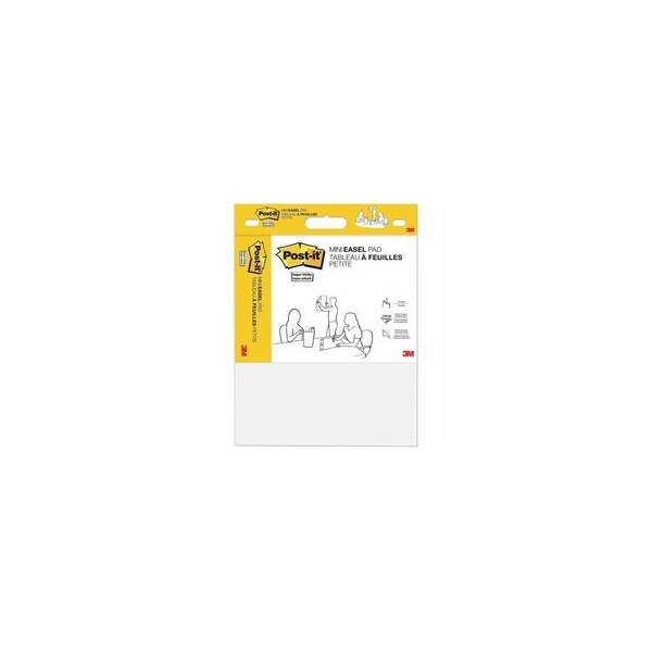 Post-It Self Stick Easel Pads, 15 x 18, White, 20 Sheets/Pad, 2PK 577SS - main