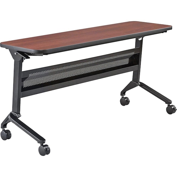 Safco Rectangle Flip-N-Go 18 x 60" Rectangular Training, 60 W, 18 L, 29 H, Laminate Top Top LF1860TSLCRM - main