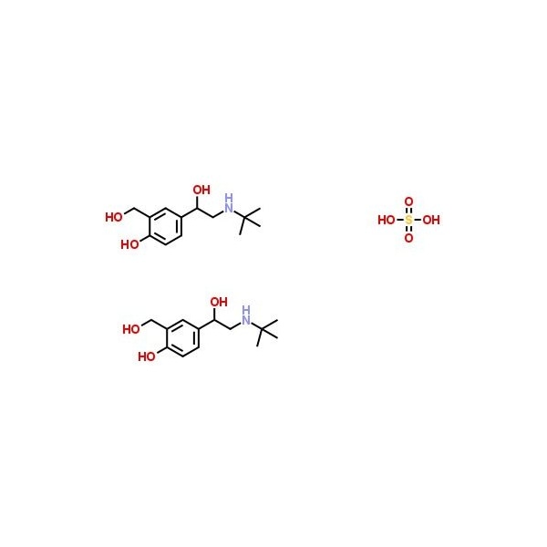 Ak Scientific Salbutamol sulfate (5g), CAS 51022-70-9 H886-5g - main