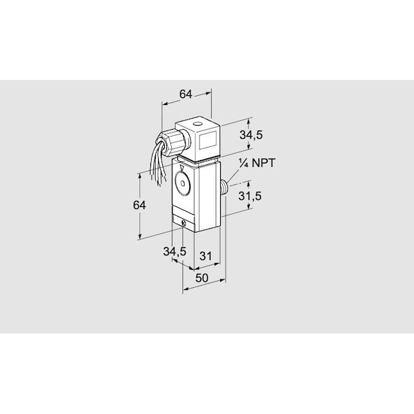 Honeywell Kromschroder SW, PRESS, GAS, DG 110VCT6 6W KS84448440 - main