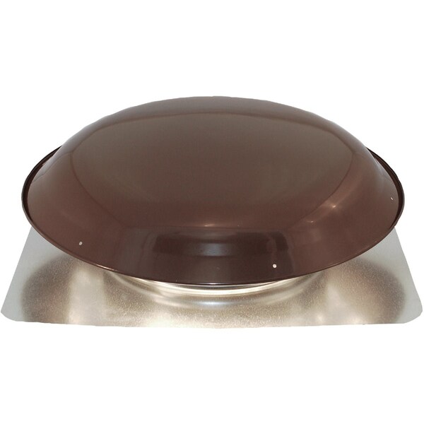 Ventamatic Cool Attic 15 Galvanized Steel Brown Static Roof Mount Attic Vent VX25BRN - main