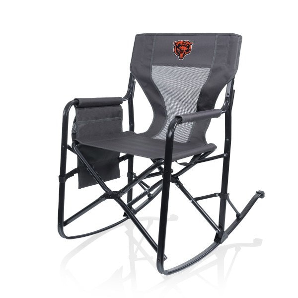 Picnic Time Family Of Brands NFL Chicago Bears - Woodland Rocking Camping Chair 817-01-159-064-2 - main