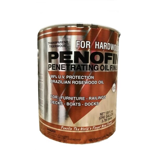 Penofin 221902 Tigerwood Exotic Hardwood Formula Deck Stain 250 VOC, 4PK 733921710542 - main
