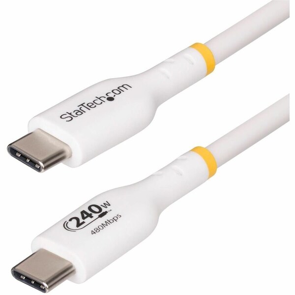Startech.Com 13FT WHITE USB-C CHARGING CABLE, USB-IF CERTIFIED USB C CABLE, 240W PD EPR, USB USB2EPR13FW - main