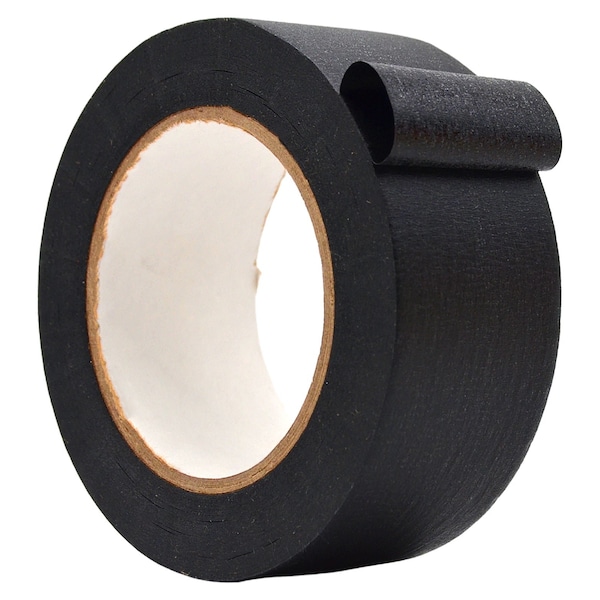 Wod Tape FPTC7 Printable Flatback Tape 2 in. x 60 yds. Black, 24PK WOD FPTC7-02000-24-60-BLA - main