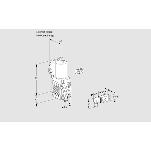 Honeywell Kromschroder VAS2-/NWSL KS88019656 - main