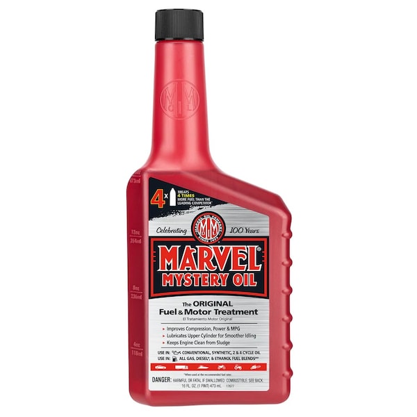 Marvel Mystery Oil MYSTERY OIL Oil Additive, 1 gal, Motor Treatment, Bio-Diesel Engines/Diesel Engines/Gasoline Engines MM14R - main