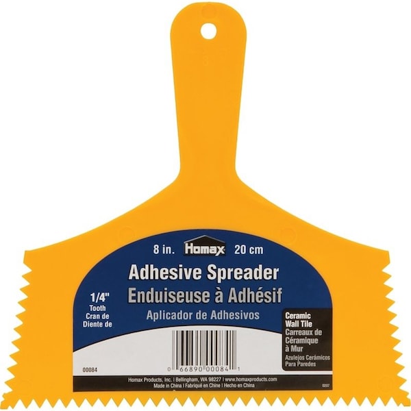 Homax Spreadr Adhes 8In 1/4Vnotch 00084 - main