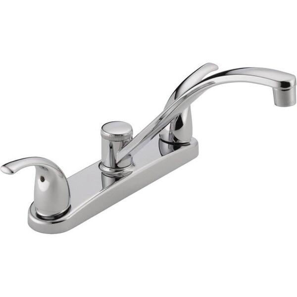 Delta KITCHEN FAUCET 2-HDL METAL LEVER CHROME P299208LF - main