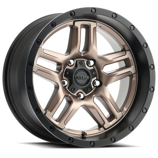 Ultra WHEELS 20 Inch Diameter x 9 Inch Width 5 x 127 Millimeter 5 x 500 Inch Bolt Pattern 258-2973BZ12 - main