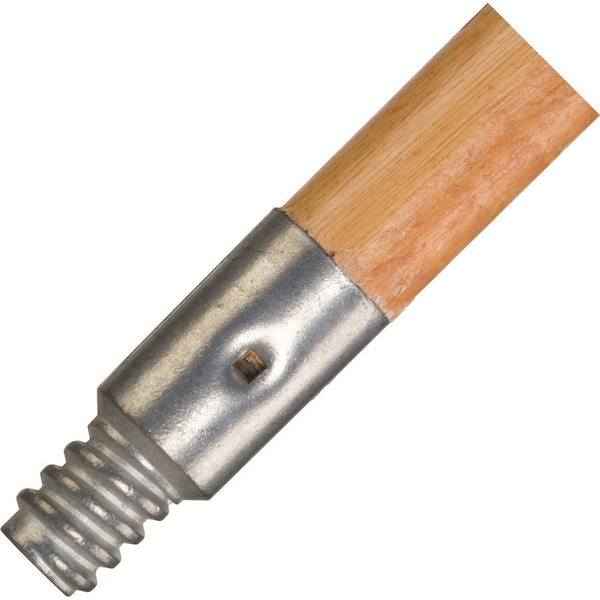 Rubbermaid Commercial 60" Threaded Tip Wood Broom Handle, 1.30" Dia RCP636400 - main