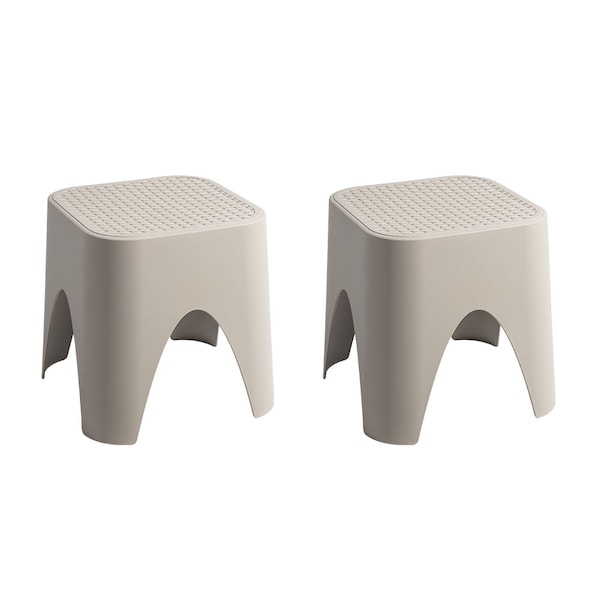Lagoon Mallorca Stackable Rattan Top Side Table/Ottoman, 2PK 7033G6-ASLGS - main