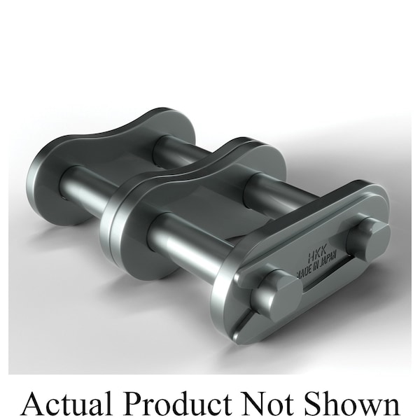 Hkk Chain Aqua-Series II Spring Clip Connecting Link, #60-2 chain, 3/4 P, 0.234 Dia Pin AARC060SCL2 - main