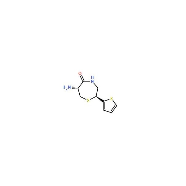 Ak Scientific (2S, 6R)-6-Amino-2-(2-thienyl)-1, 4-thiazepan-5-one (5g), CAS 110221-26-6 R766-5g - main