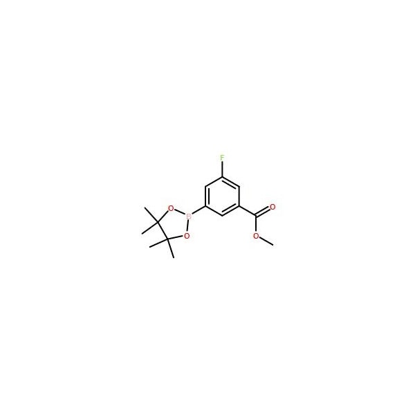 Ak Scientific 3-Fluoro-5-methoxycarbonylphenylboronic acid pinacol ester (5g), CAS 1016979-31-9 X1494-5g - main