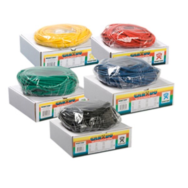 Cando International 100 ft. Latex Free Exercise Tubing - Set of 5, 5PK CanDo-10-5729 - main