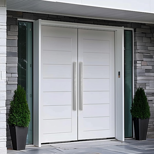 Hydroware Square Series Door Handle, Stain, 36-Inches HYD-0084 - main