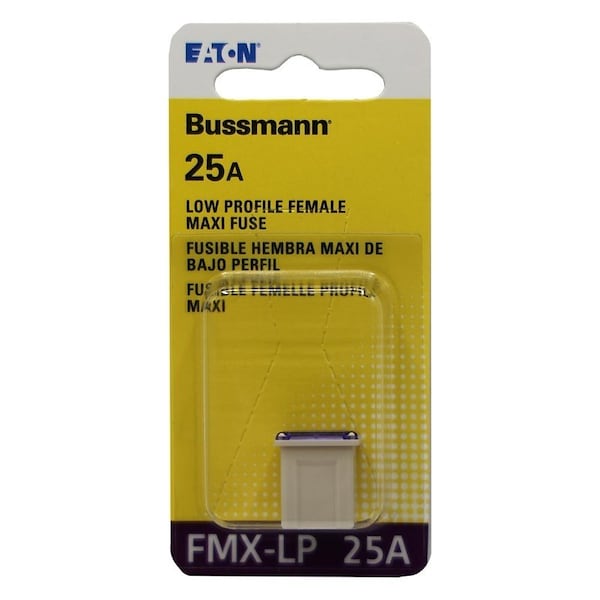 Eaton Bussmann Female Maxi Fuse, 25 A BP/FMX-25LP-RP - main