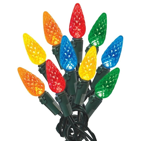 Hometown Holidays Light Set C6 Sts Multi 60L U12E744B - main