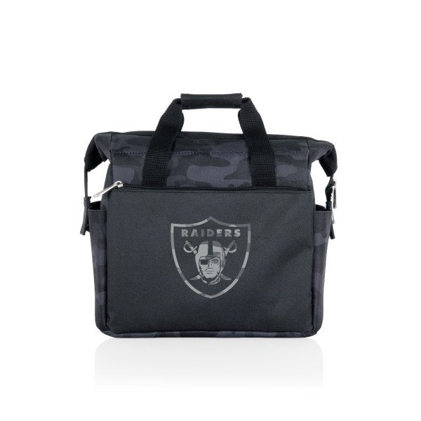 Picnic Time Family Of Brands NFL Las Vegas Raiders - On The Go Lunch Bag Cooler 510-00-182-234-2 - main