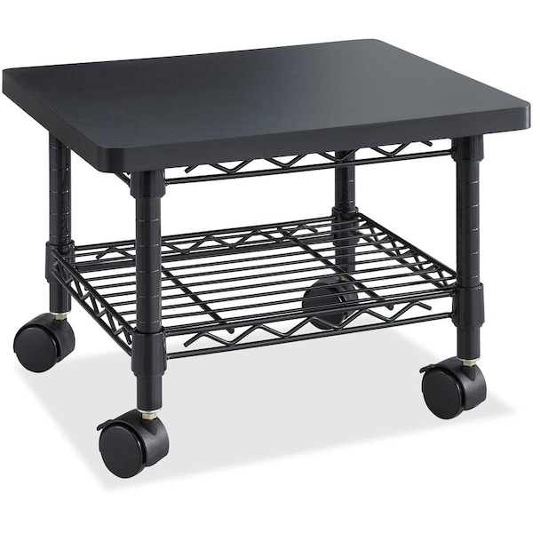Safco Underdesk Printer/Fax Stand, Black 5206BL - main