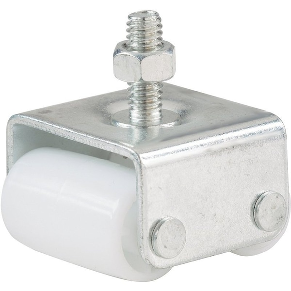 Shepherd Hardware Appliance Caster, 5/8 in Dia Wheel, 250 lb Load, Aluminum, White 9441 - main