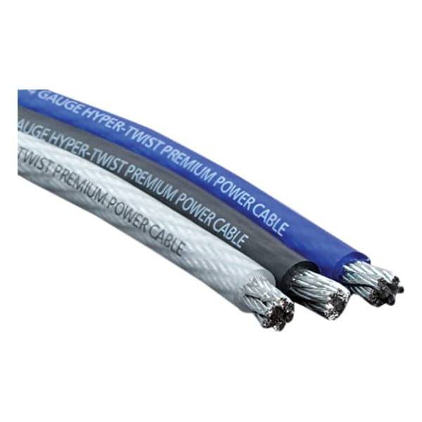 Stinger Electronics 4GA/100' POWER CABLE MATTE BLUE OFC SHW14B - main