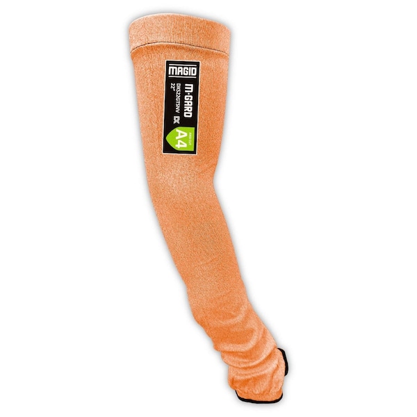 Magid M-GARD DX Technology DXS Cut-Resistant Sleeve with Thumb Slot, Cut Level A4, Size 22GTSNV DXS22GTSNV - main