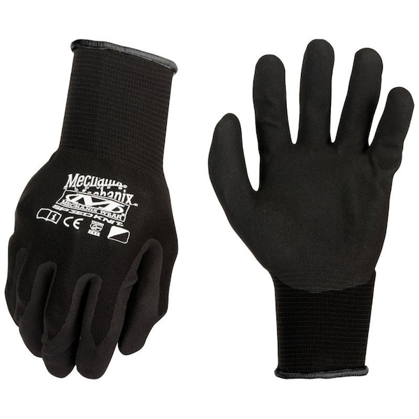 Mechanix Wear SpeedKnit Work Gloves, Men's, L, XL, Nitrile Coating, Black S1DE-05-540 - main