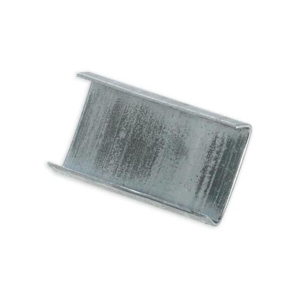 Partners Brand Steel Strapping Seals, Open/Snap On Regular Duty, 3/4", Silver, PK5000 SS34OPEN - main