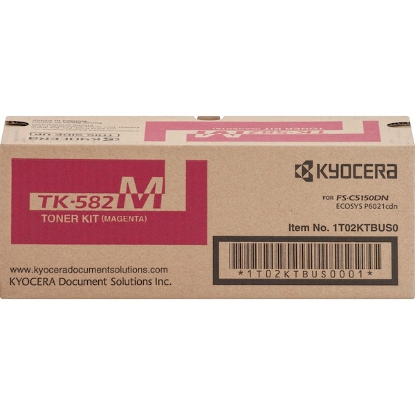 Kyocera Magenta Toner Cartridge 2.8K YLD 1T02KTBUS0 TK582M - main