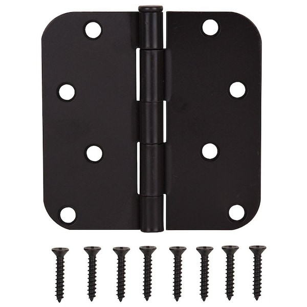 Prosource Door Hinge, Steel, Oil-Rubbed Bronze, Loose Pin, 180 deg Range of Motion, Screw Mounting 20348ORX - main