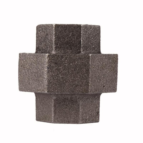 Stz Industries 1/2 in. FIP each X 1/2 in. D FIP Black Malleable Iron Union 310UPU-12 - main