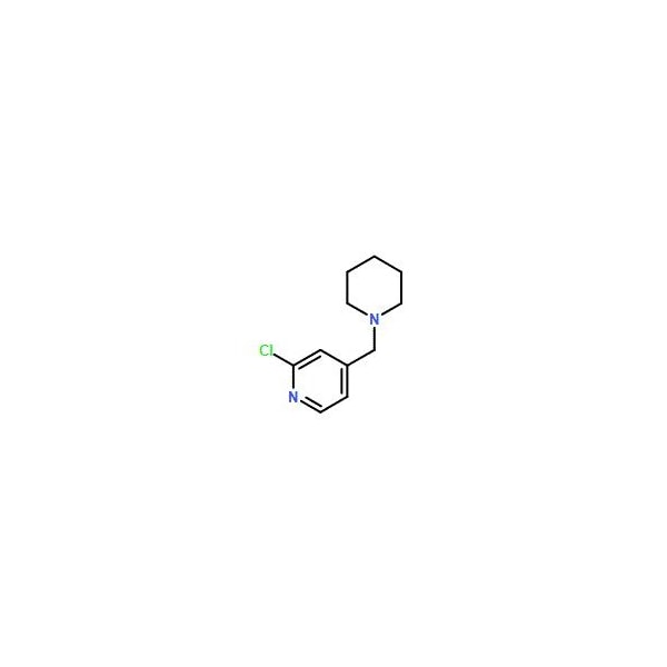 Ak Scientific 2-Chloro-4-(1-piperidinomethyl)pyridine (5g), CAS 146270-01-1 Y5015-5g - main