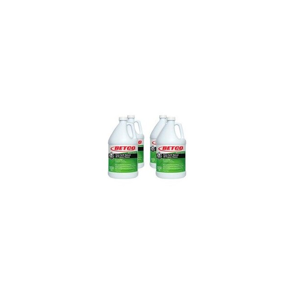 Betco Green Earth Natural All Purpose Cleaner - Concentrate - 128 fl oz (4 quart) - Clean Scent, 4PK 1980400 - main