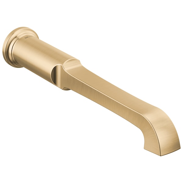 Delta Tetra Wall Mount Tub Filler Trim In Lumicoat Champagne Bronze T5789-CZ-PR-LHP-WL - main