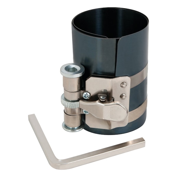 Performance Tool Piston Ring Compressor, 3-1/2 to 7 in. Band, Adjustable Friction Brake W80573 - main