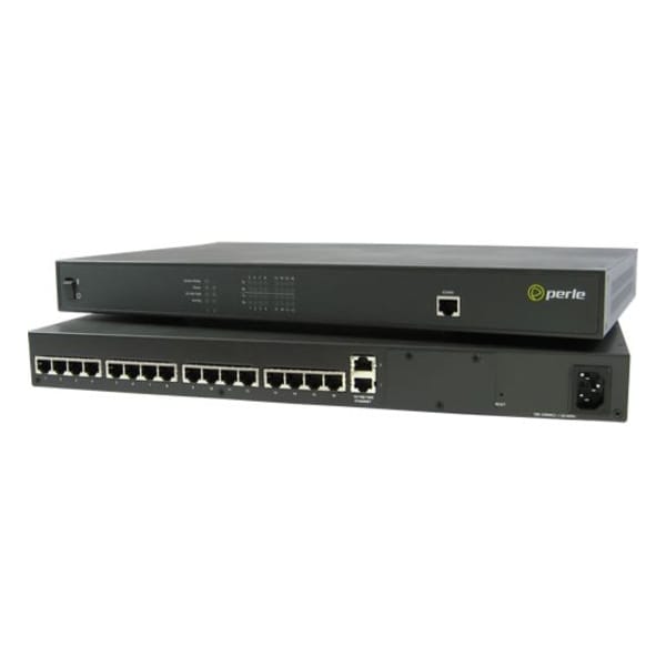 Perle Systems IOLAN SDS16C TERMINAL SERVER 16PORT RS232/422/485 DUAL GBE AC 04031614 - main