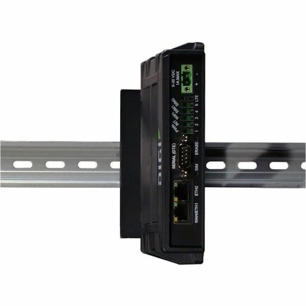 Digi International DIN MOUNTING BRACKET KIT; INCLUDES BRACKET, DIN RAIL CLIP, SCREWS, SMA ADAPTERS 76002093 - main