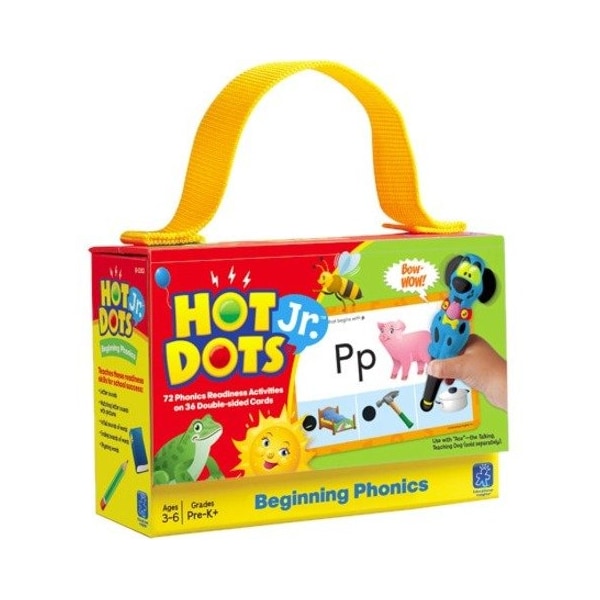 Educational Insights Beginning Phonics Hot Dots® Jr. Card Set 2352 - main
