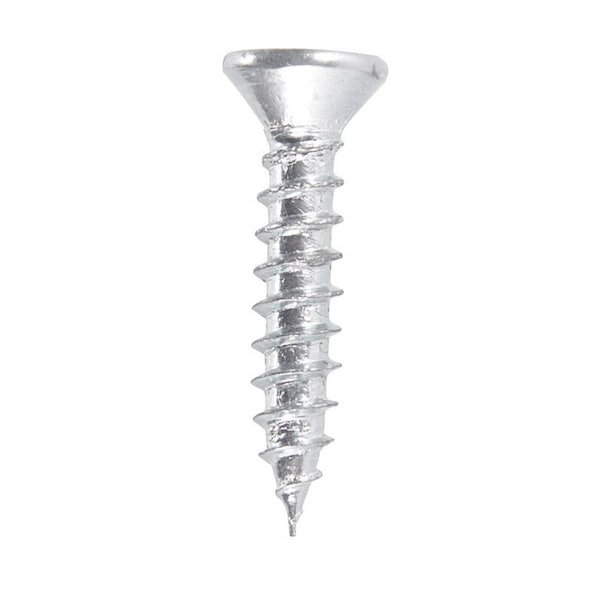 Hillman No. 6 X 3/4 in. L Phillips Zinc-Plated Coarse Wood Screws, 100PK 40015 - main