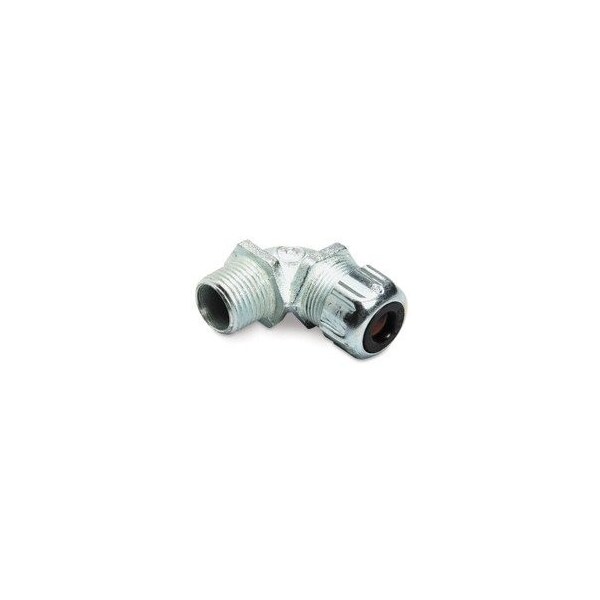 Abb 1/2" Liquidtight Strain Relief Cord Connector, 90 Degree 2269 - main