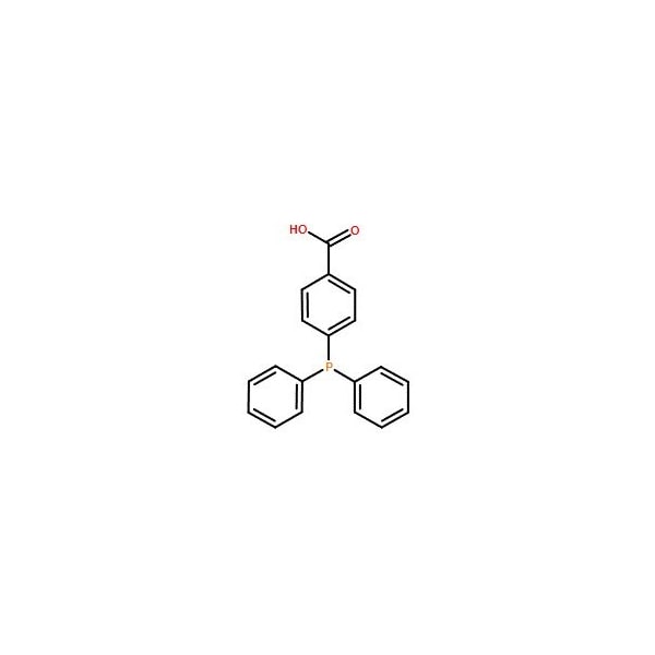 Ak Scientific 4-(Diphenylphosphino)benzoic acid (5g), CAS 2129-31-9 6244AL-5g - main