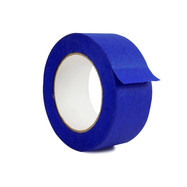 Wod Tape PMTB14UV Painter's Grade Masking Tape 61 in. x 60 yds WOD PMTB14UV-61000-LOG-60-BLU - main