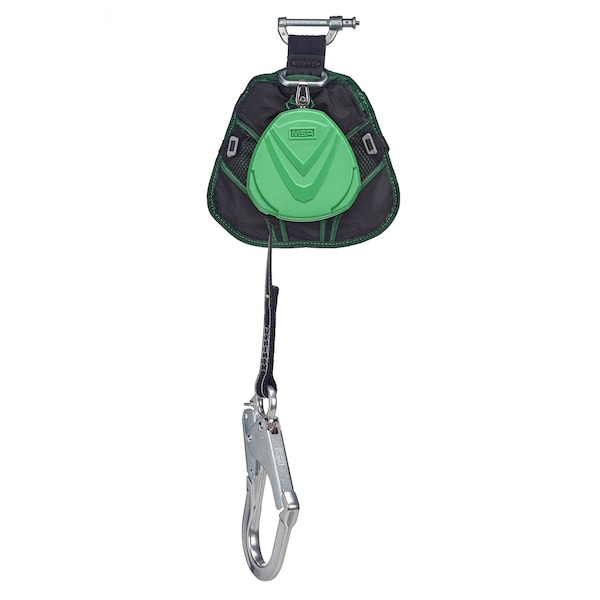 Msa Safety V-TEC(R) EDGE Self Retracting Lifeline, D-Ring, Steel, 1 Leg(s), 310 lb Weight Capacity VTLEW-021-PA-A - main